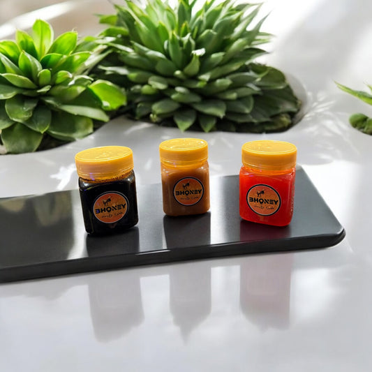 Delicious honey sauces