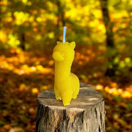 Alpaca candle